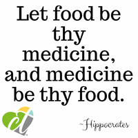 Let Food Be Thy Medicine...