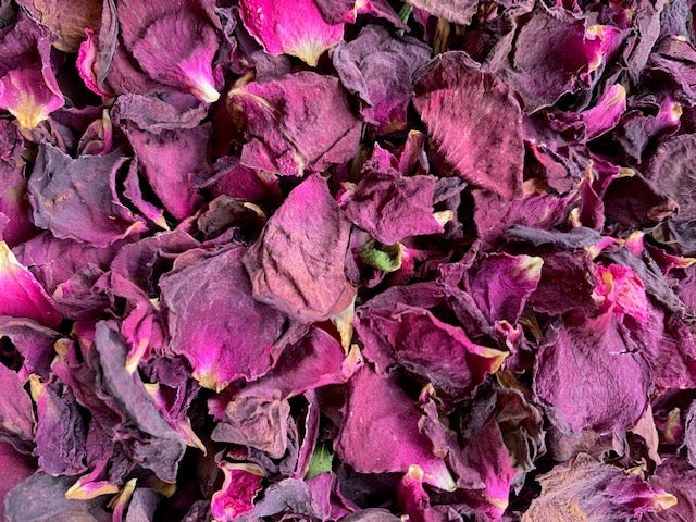 30 Organic rose petals l cured for rolling l cigar glue and instructions  included