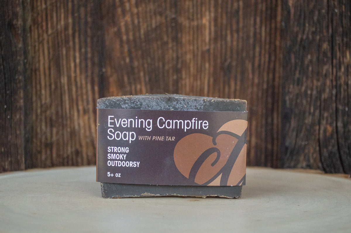 Evening Campfire Soap with Pine Tar