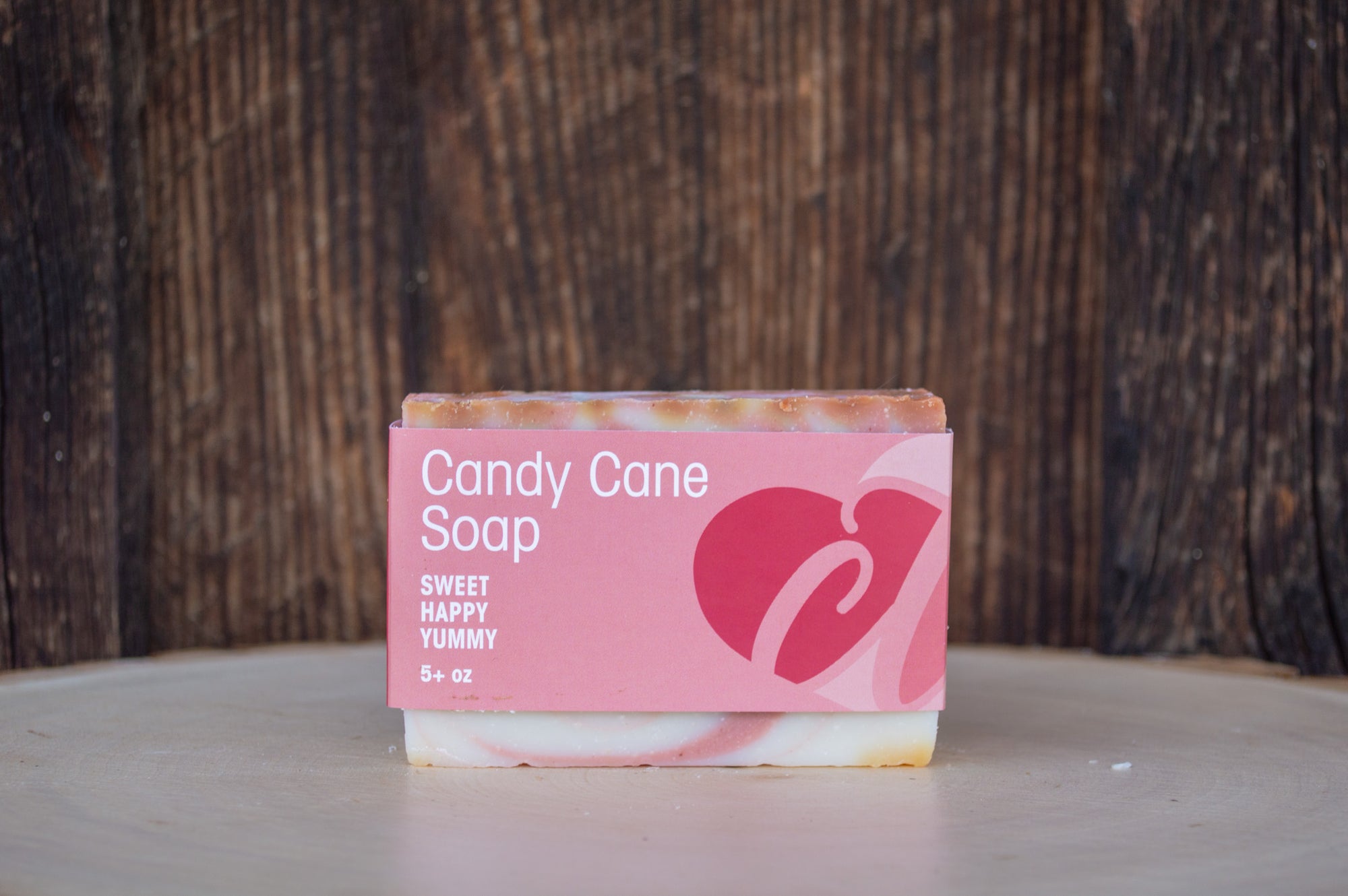 Candy Cane Christmas Soap (Organic)