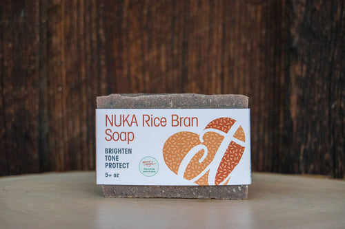 NUKA Rice Bran Soap Bar