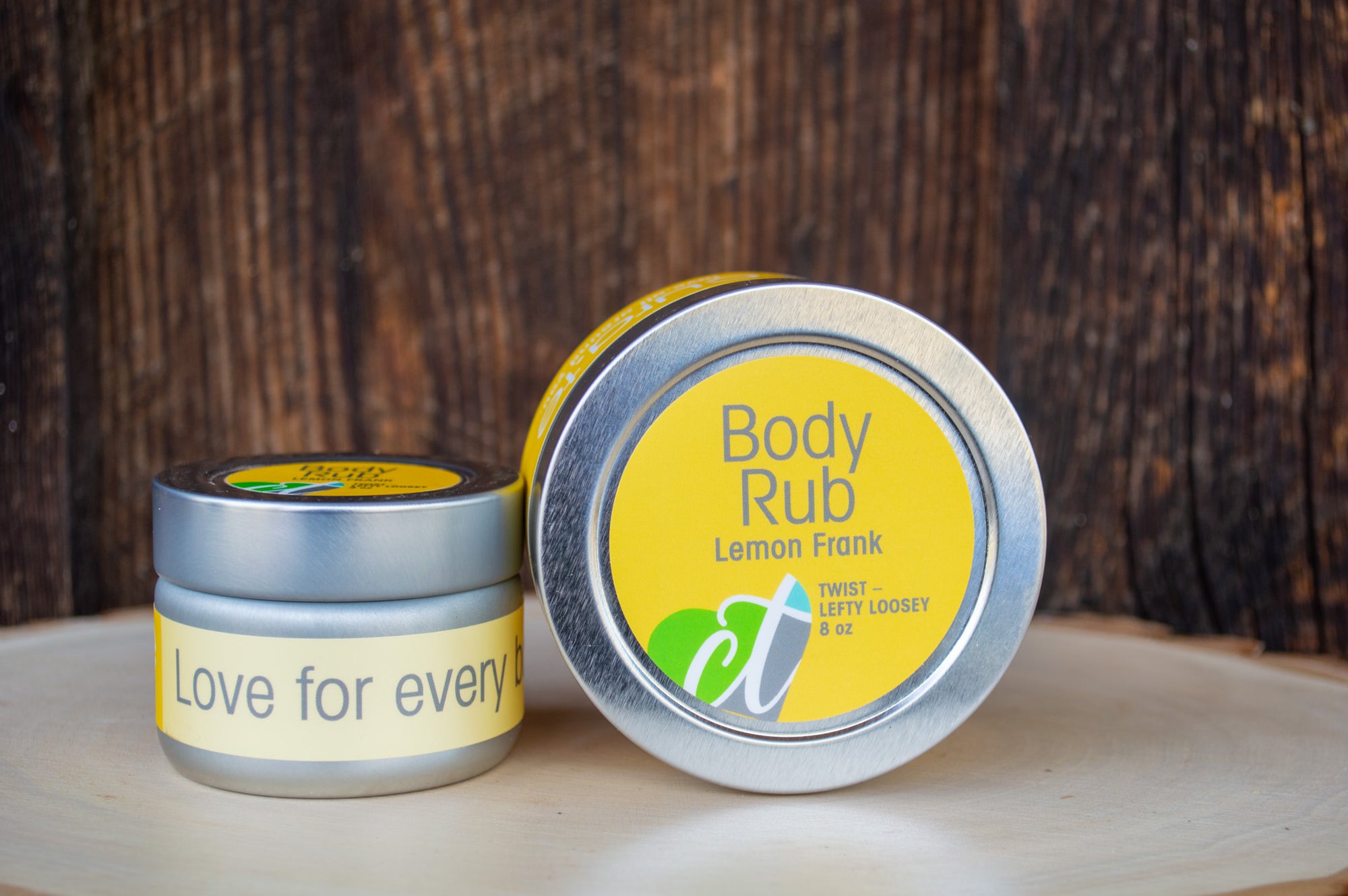 Body Rub - Frankincense Lemon - 8 oz