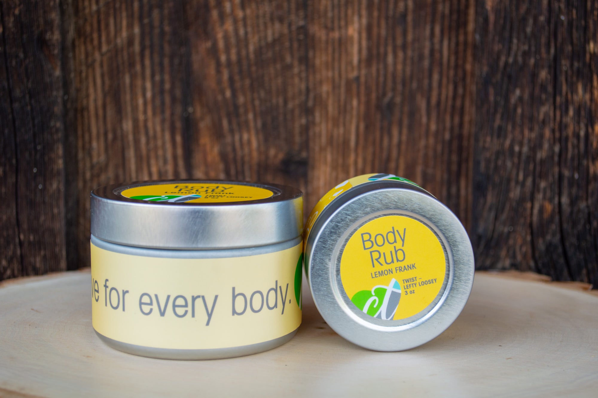 Body Rub - Frankincense Lemon - 3 oz