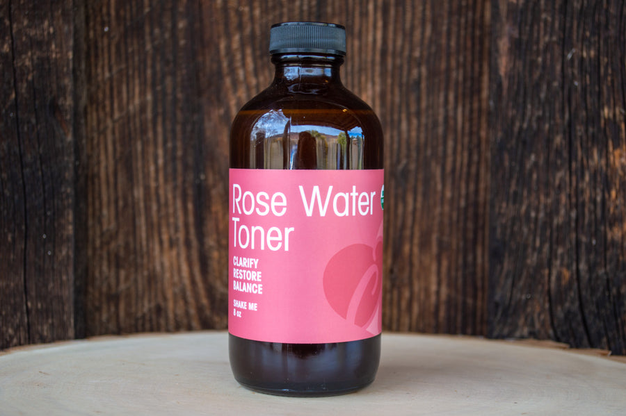 Toner - Rose Water - 8 oz