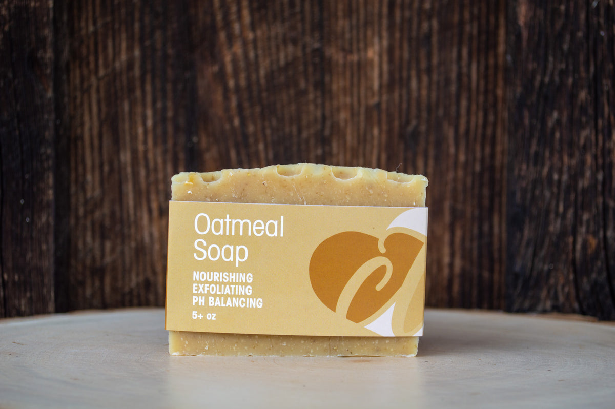 Organic Oatmeal Soap is Perfect for Faces and Babies